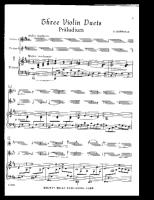 Shostakovich - 3 violin duets - Free Downloadable Sheet Music