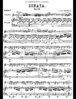 Beethoven - 5th Sonata Spring - Free Downloadable Sheet Music